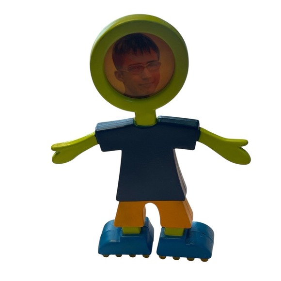 CBS Design 1999 Flexo Buddies Photo Frame Bendable Roller Flexo Blader  5.5" Y2K - Picture 4 of 7